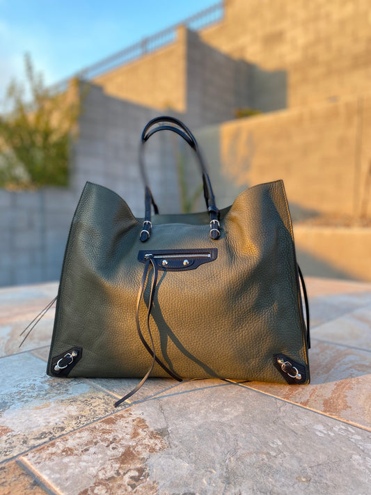 Balenciaga Papier A4 Motocross Tote