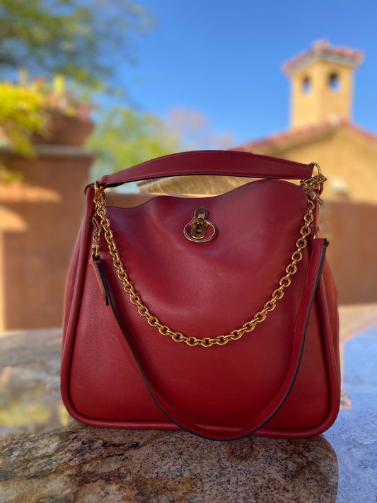 Mulberry Leighton Leather Hobo Shoulder Bag