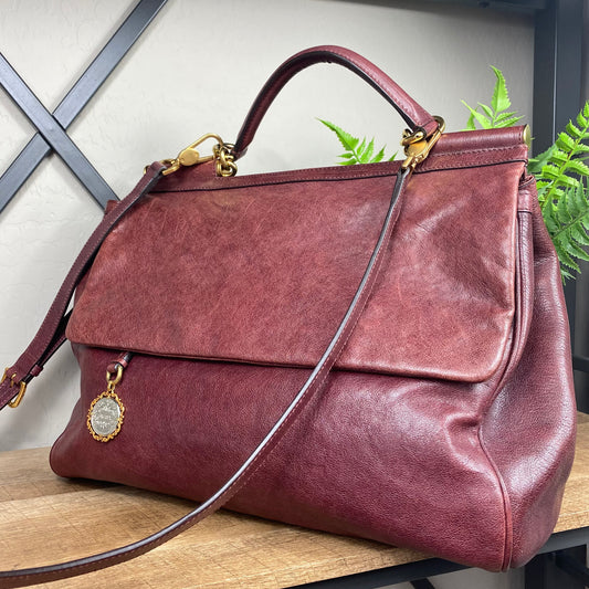 Dolce & Gabbana Large Sicily Heritage Crossbody