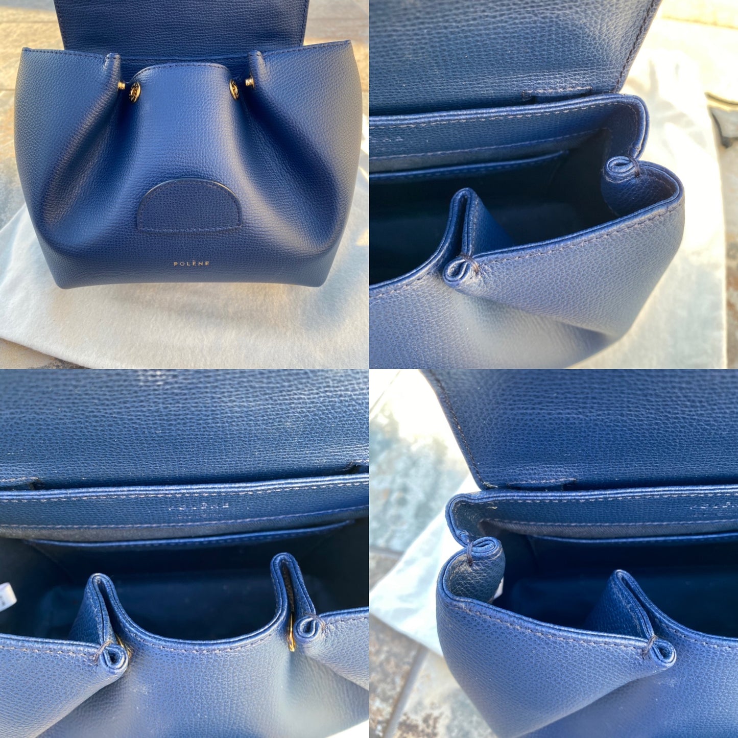Polène Paris Numero Uno Nano Leather Crossbody