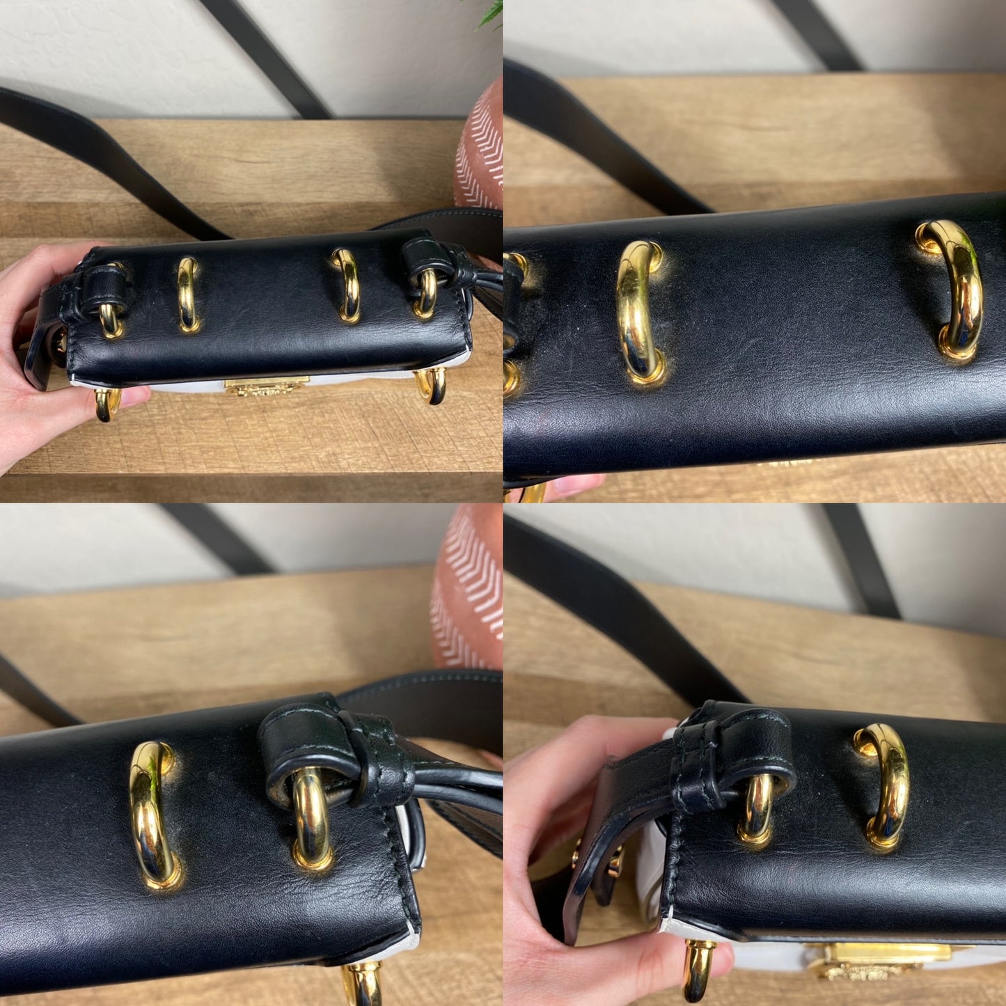 Balmain BBox Leather Crossbody Bag