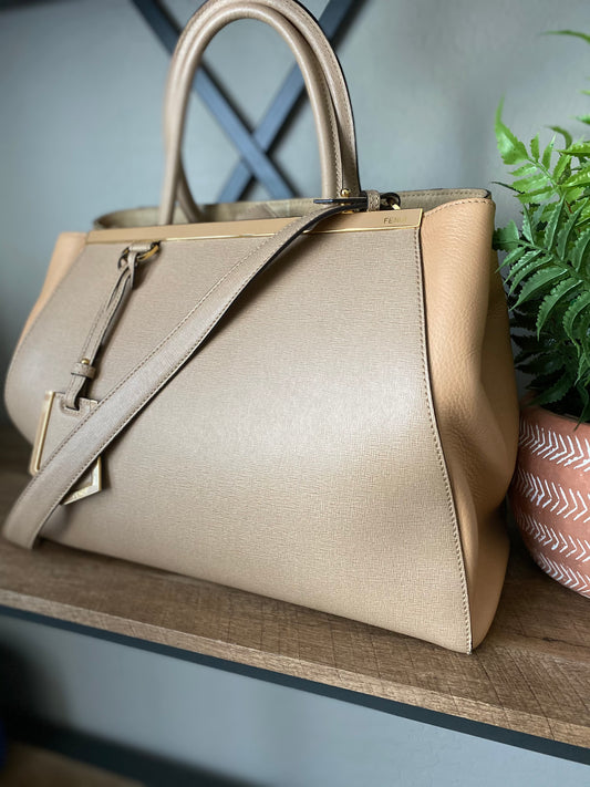 Fendi 2Jours Double Handle Medium Tote