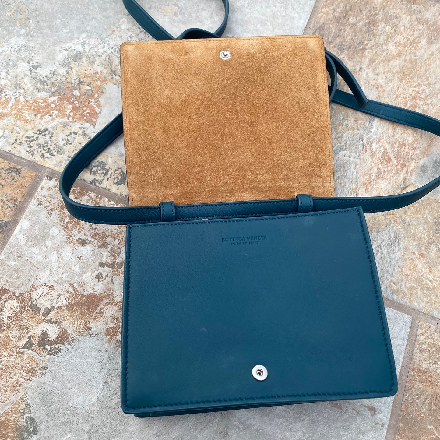 Bottega Veneta Mini Cassette Crossbody Bag
