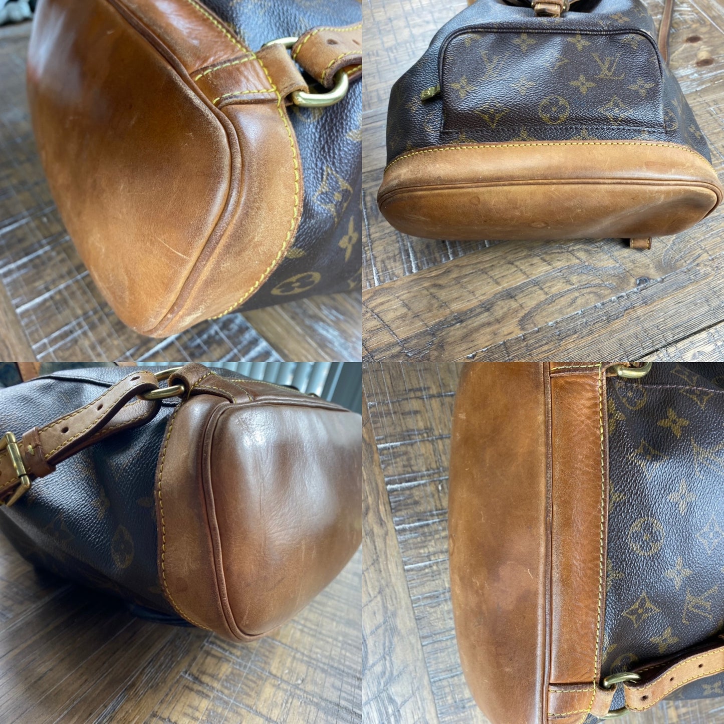 Louis Vuitton Vintage Montsouris PM Backpack