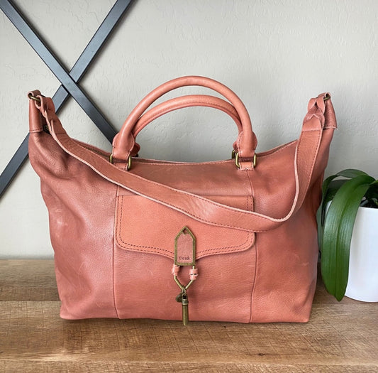 The Sak Sierra Convertible Leather Satchel