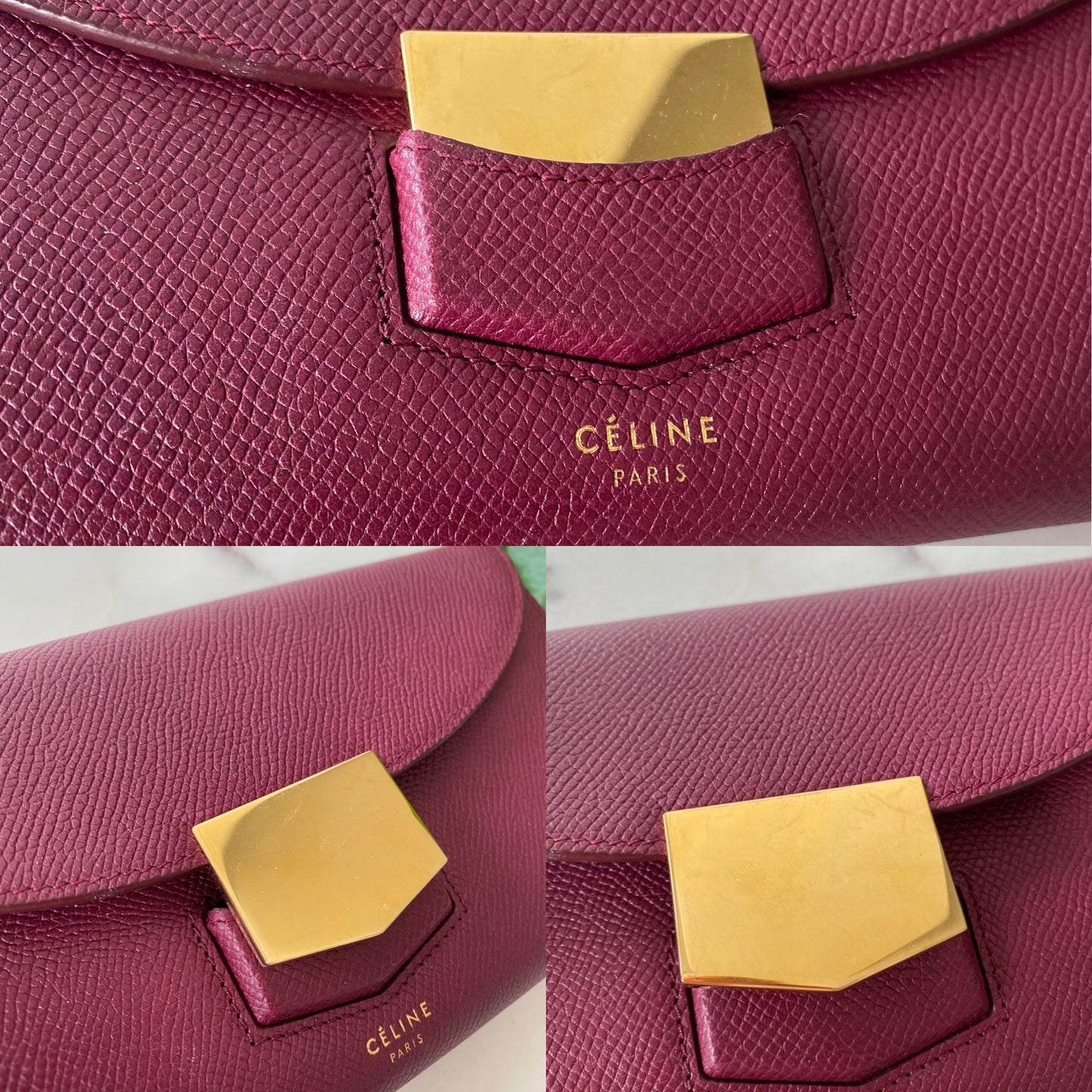 Celine Trotteur Large Flap Multifunctional Wallet