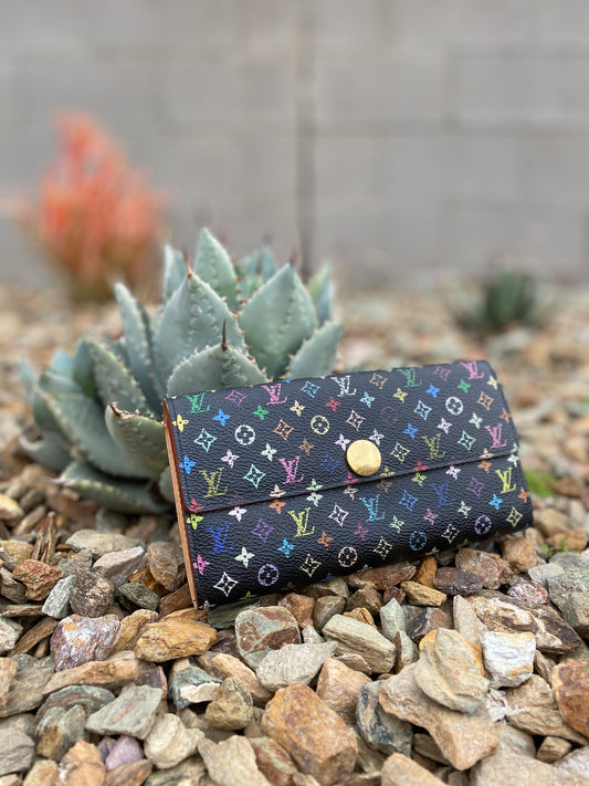 Louis Vuitton Multicolor Sarah Wallet