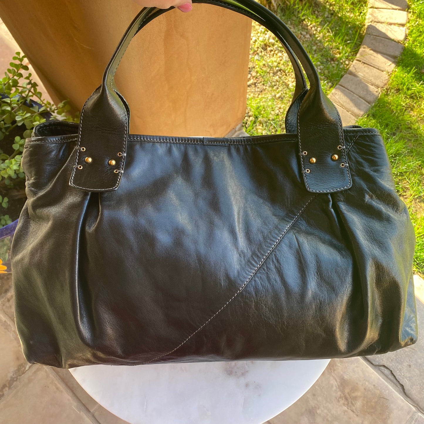 Marc Jacobs Irina Large Leather Tote