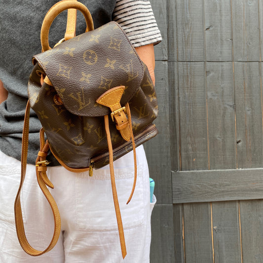 Louis Vuitton Vintage Montsouris Mini PM Backpack