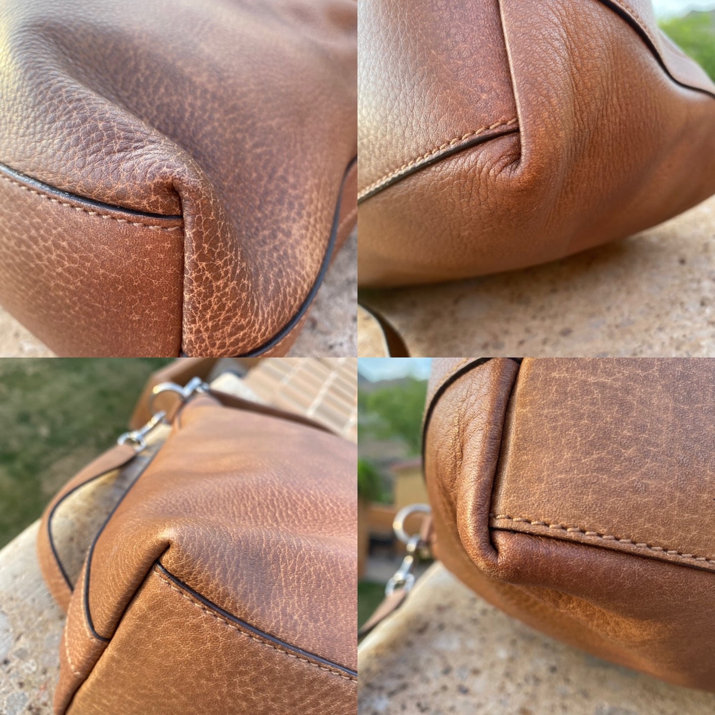 Gucci Miss GG Leather Hobo Bag