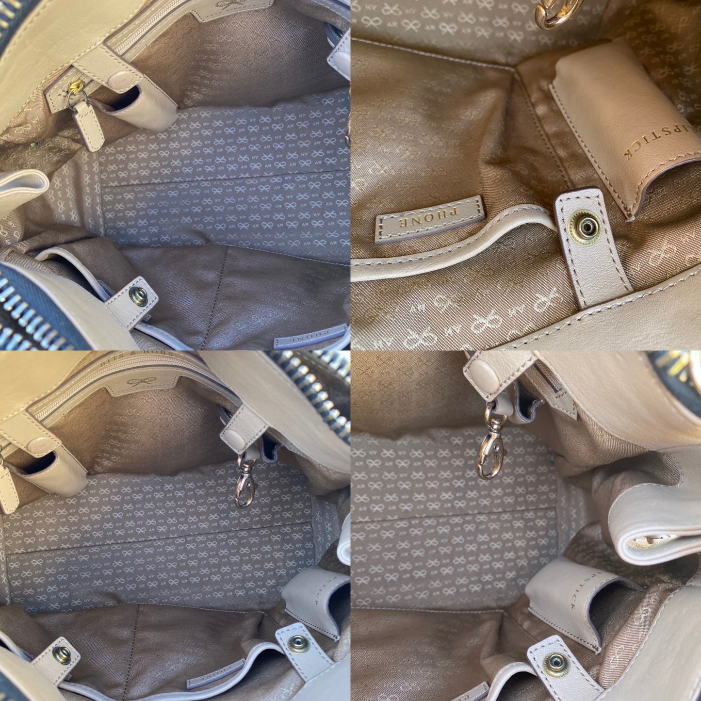 Anya Hindmarch Ebury Leather Zipper Tote