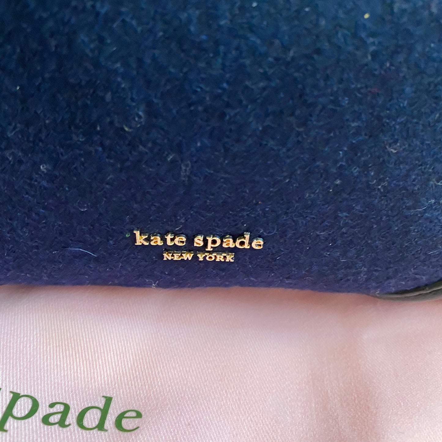 Kate Spade Carolyn Felt Bowling Satchel Bag