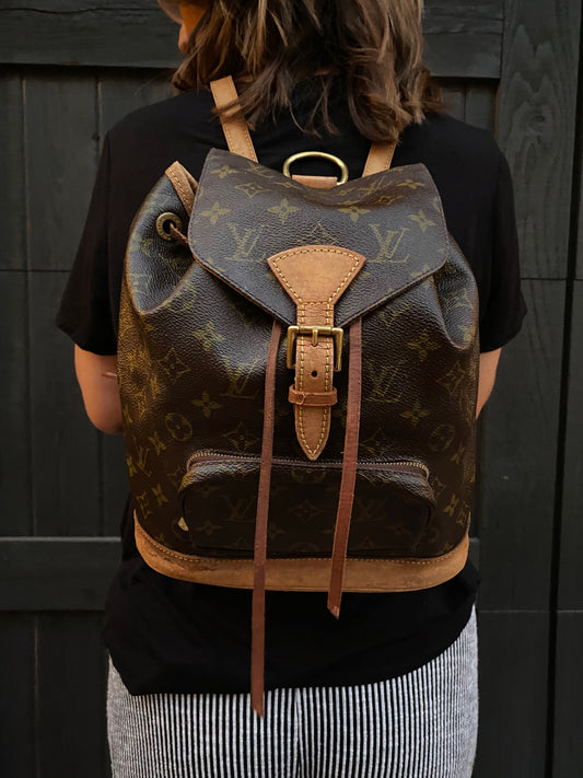 Louis Vuitton Vintage Montsouris MM Backpack