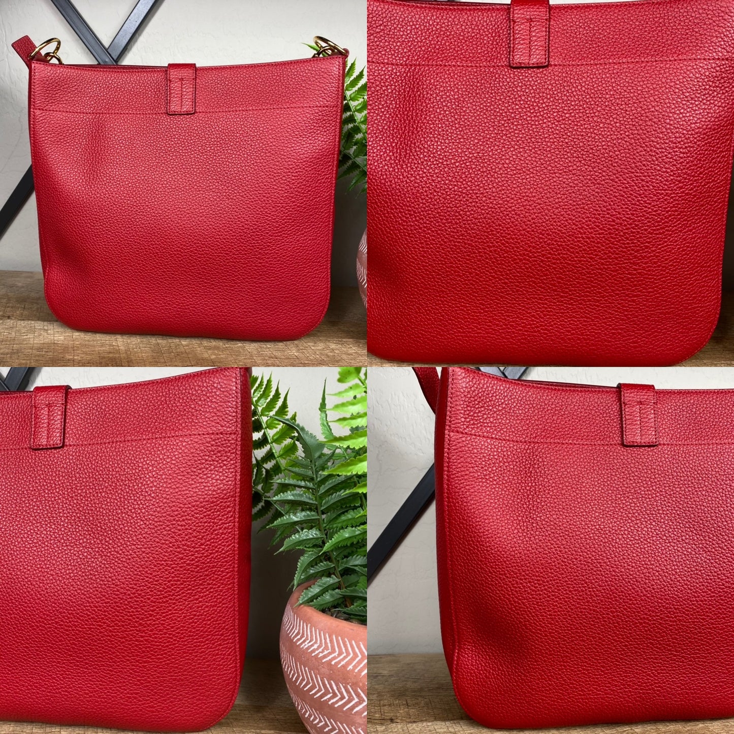 Tom Ford Grained Leather Tara Hobo Bag