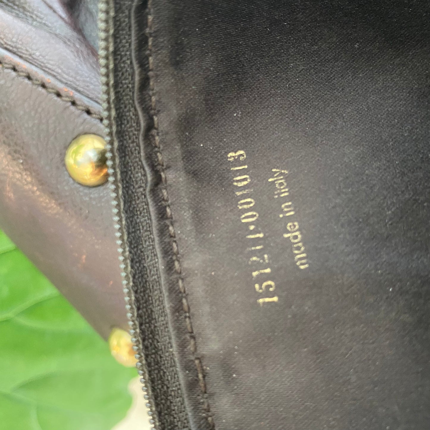 Yves Saint Laurent Vincennes Mombasa Leather Shoulder Bag
