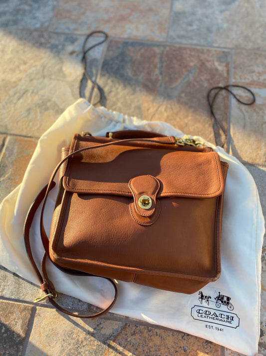 Coach Re-Edition Willis Top Handle Crossbody