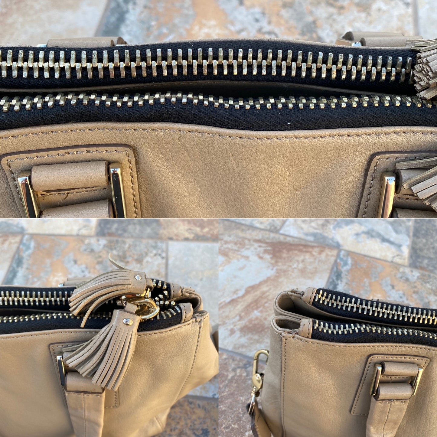 Anya Hindmarch Ebury Leather Zipper Tote