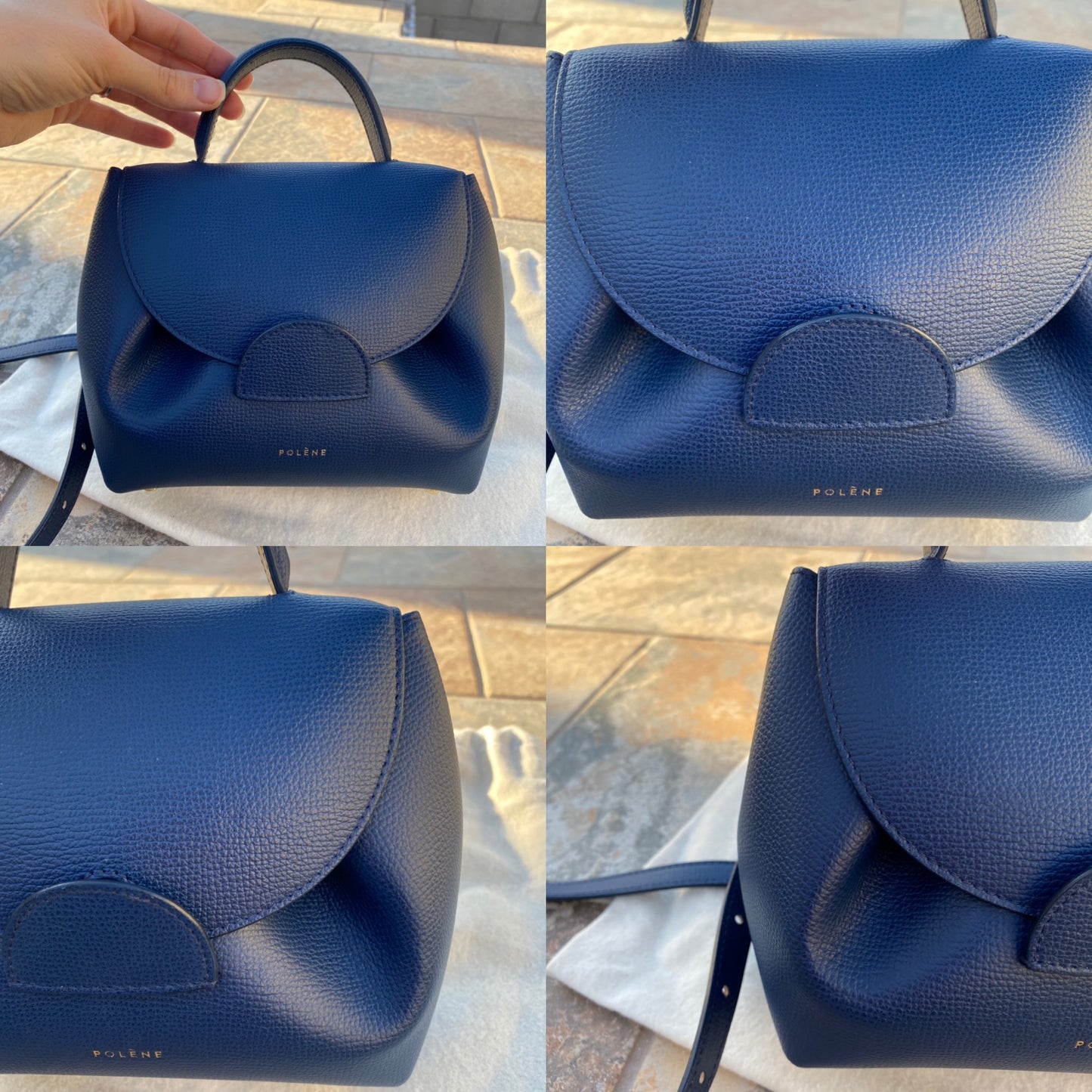 Polène Paris Numero Uno Nano Leather Crossbody