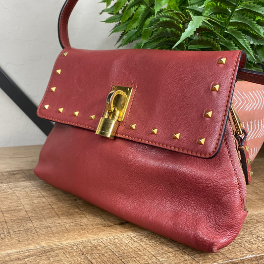 Marc Jacobs Leather Paradise Studded Handbag