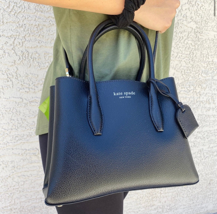 Kate Spade New York Eva Leather Satchel Crossbody