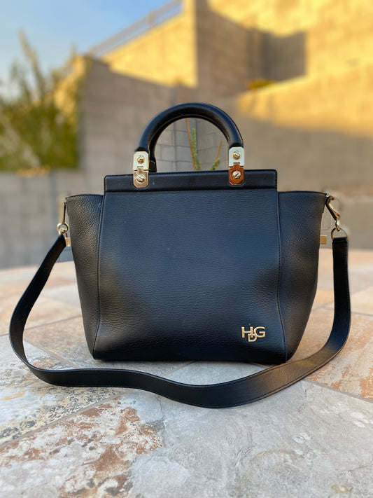 Givenchy HDG Calf Leather Shoulder Bag