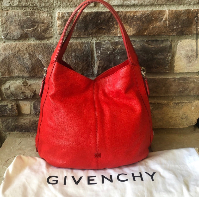 Givenchy Tinhan Eclipse Leather Hobo Bag