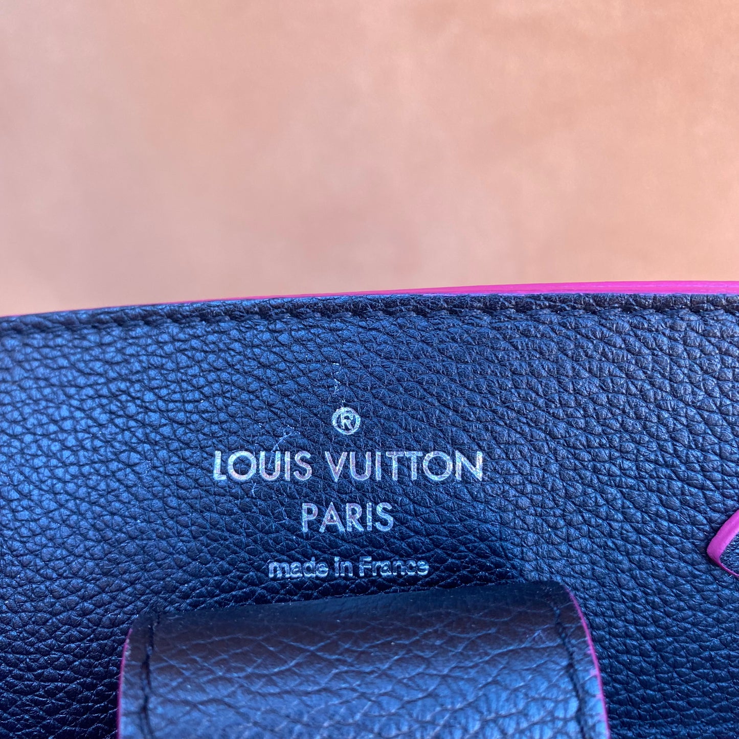 Louis Vuitton Lockme Calfskin Bucket Bag