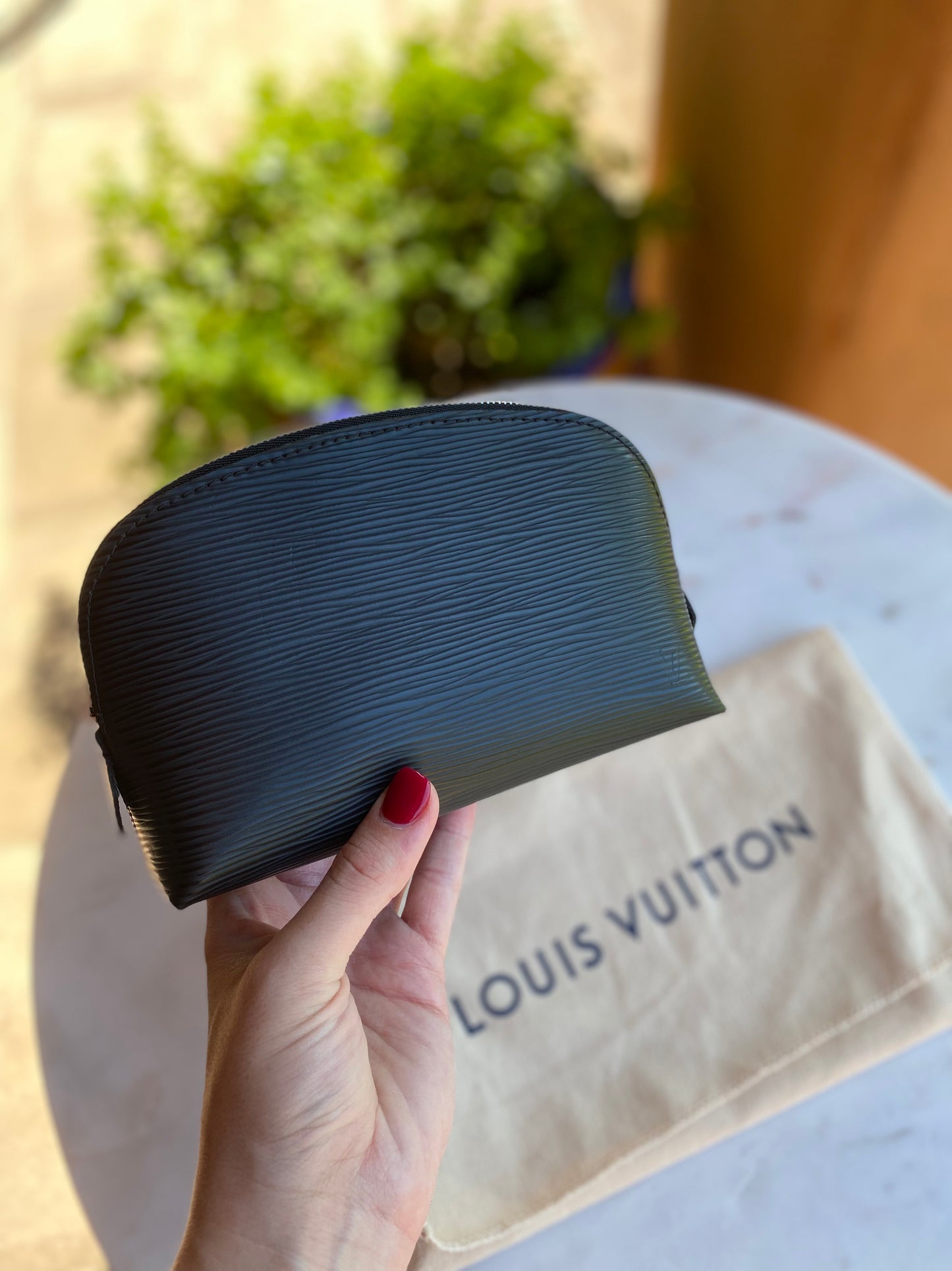 Louis Vuitton Epi Leather Cosmetic Bag