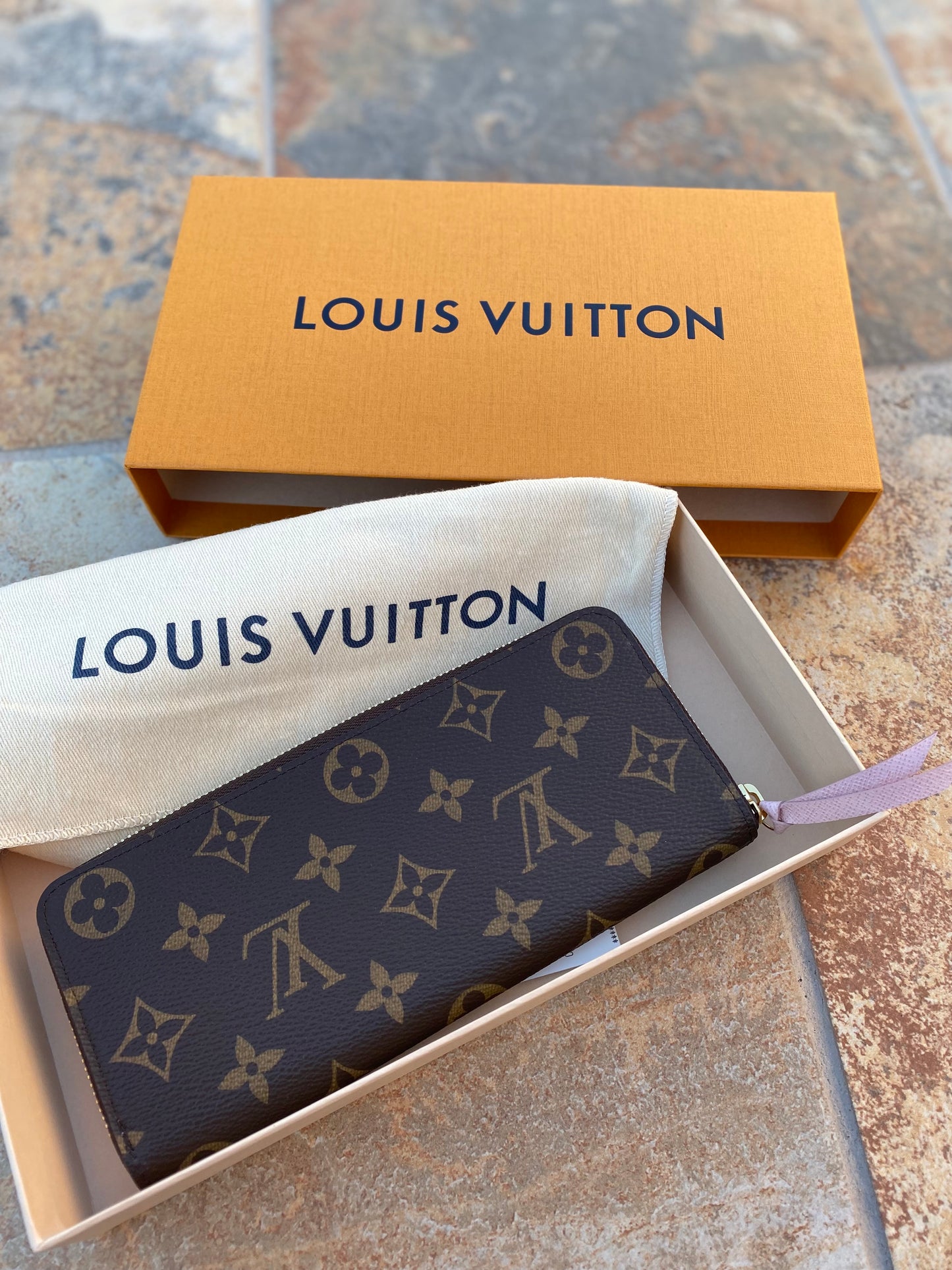 Louis Vuitton Clemence Ballerine Monogram Wallet