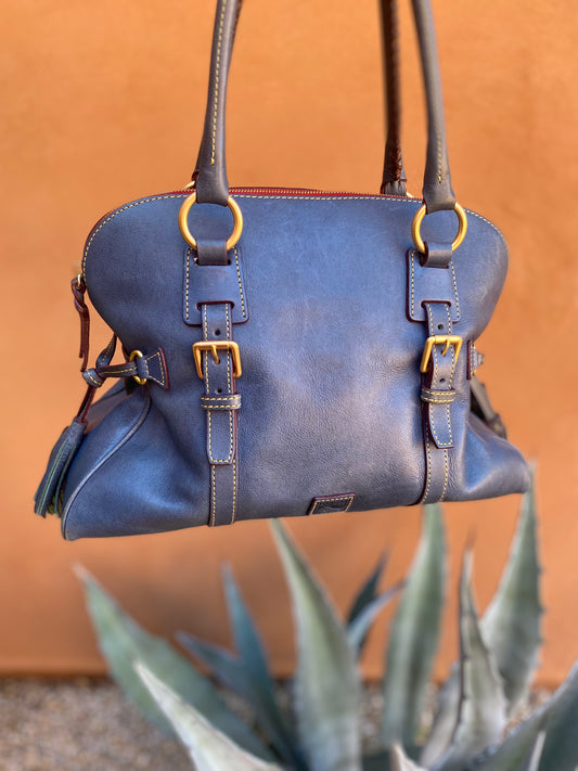 Dooney & Bourke Florentine Domed Leather Satchel