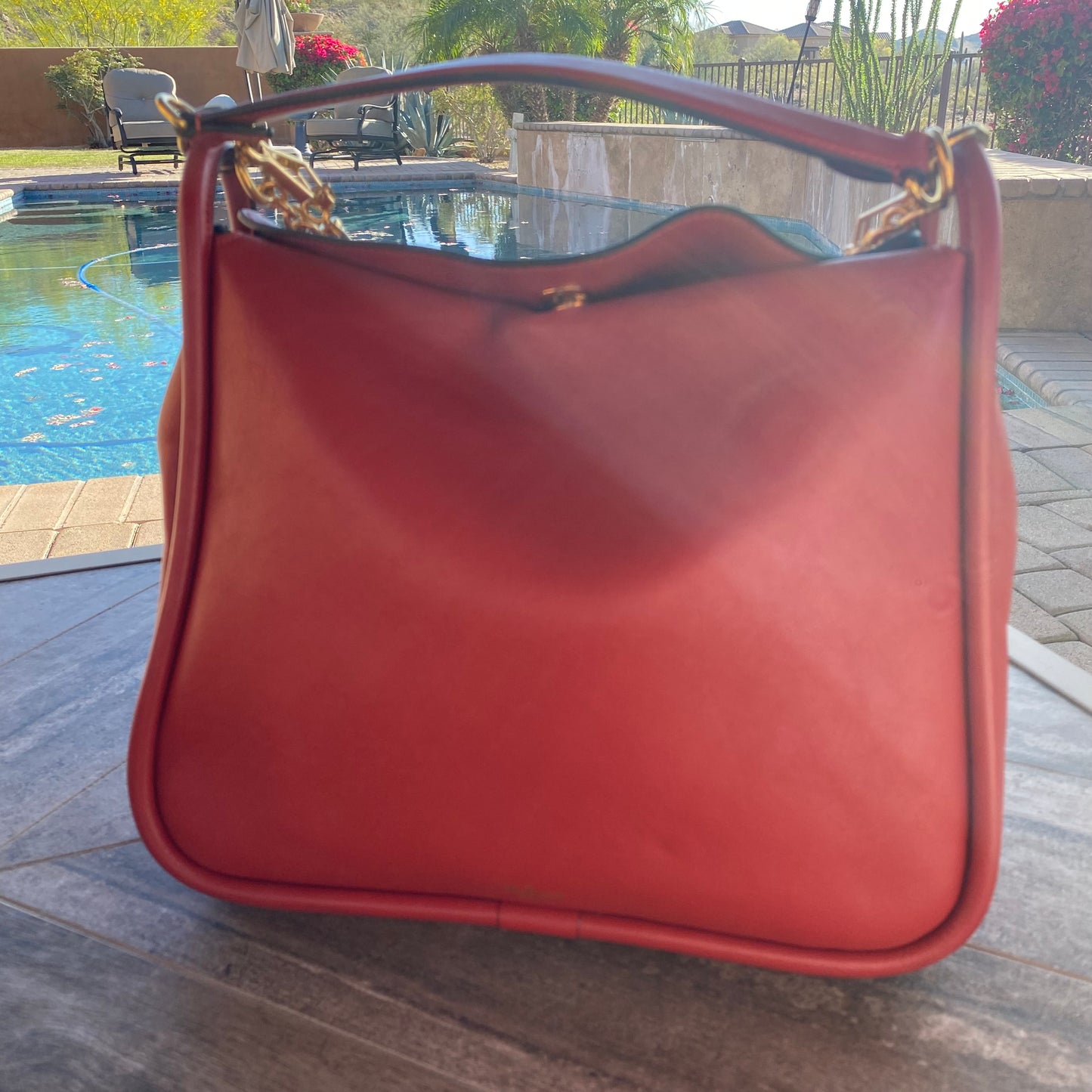 Mulberry Leighton Leather Hobo Shoulder Bag