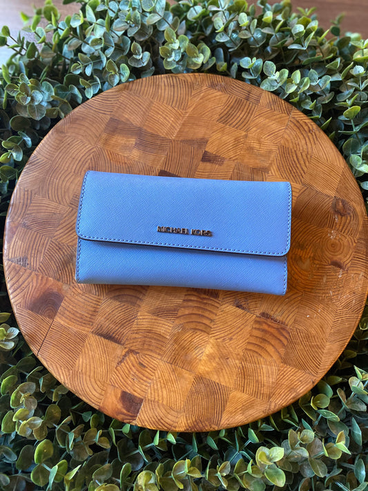 Michael Kors Leather Snap Wallet