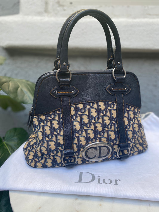 Dior Vintage Diorissimo Dome Satchel
