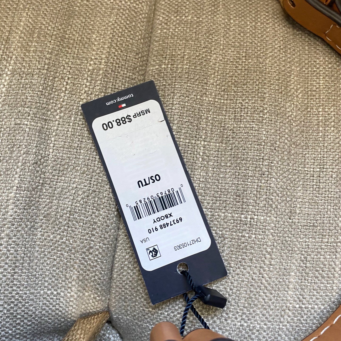 Tommy Hilfiger Green Nylon Crossbody Bag