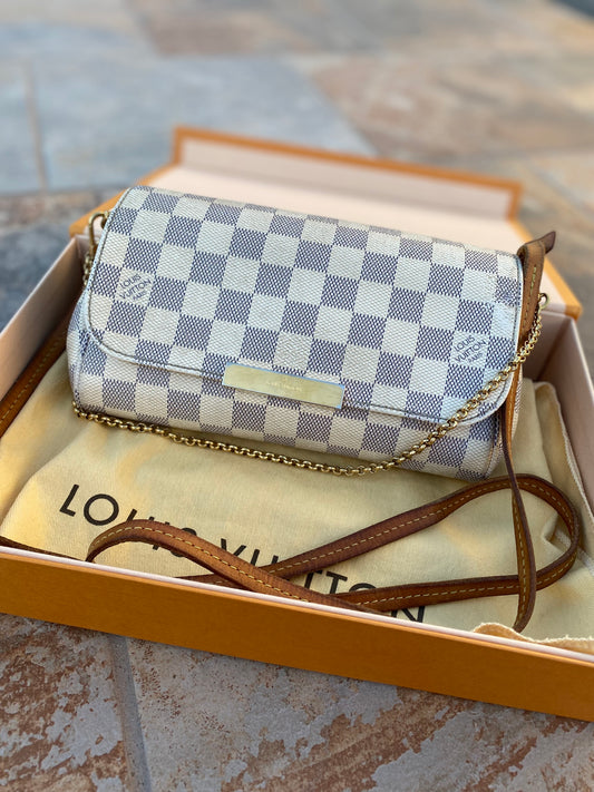 Louis Vuitton Damier Azur Favorite PM Crossbody