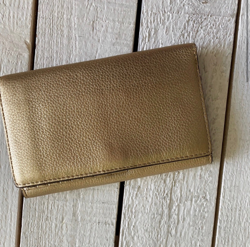 Michael Kors Lillie Pebble Leather Carryall Wallet