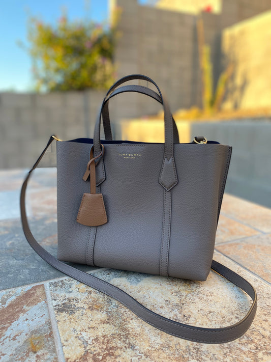 Tory Burch Perry Small Triple Compartment Tote Bag