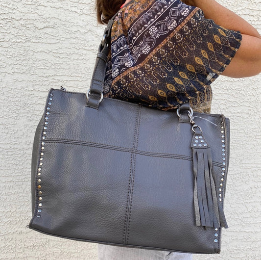 The Sak Silverlake City Leather Shoulder Bag