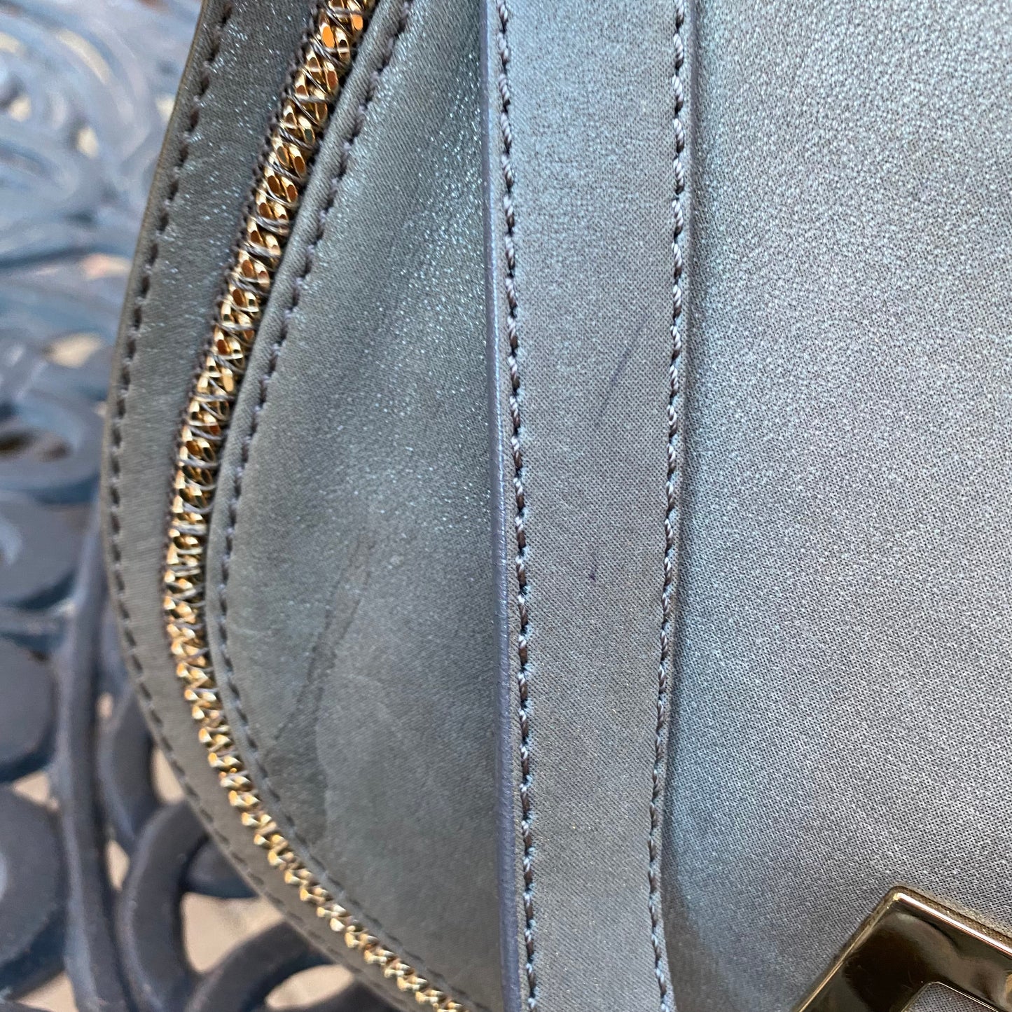 Fendi Chain Around FF Leather Crossbody Bag