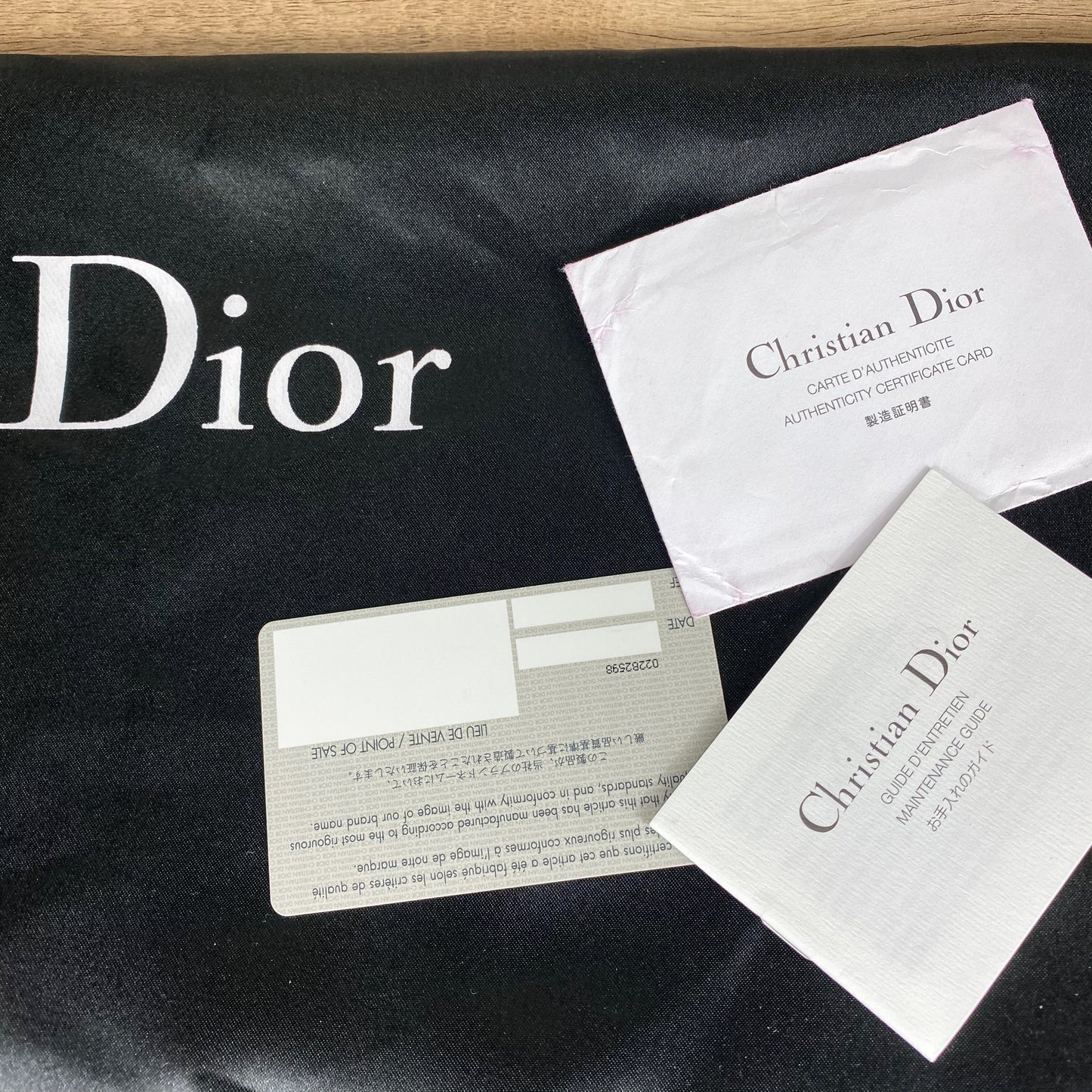 Christian Dior Large Diorissimo Tote Bag