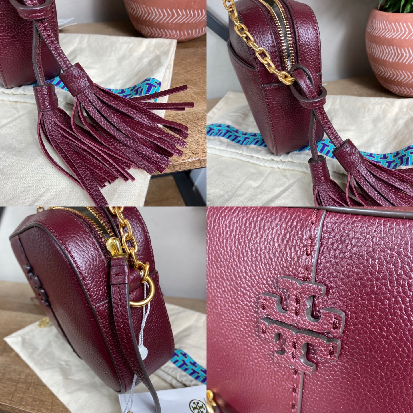 Tory Burch McGraw Camera Crossbody Bag