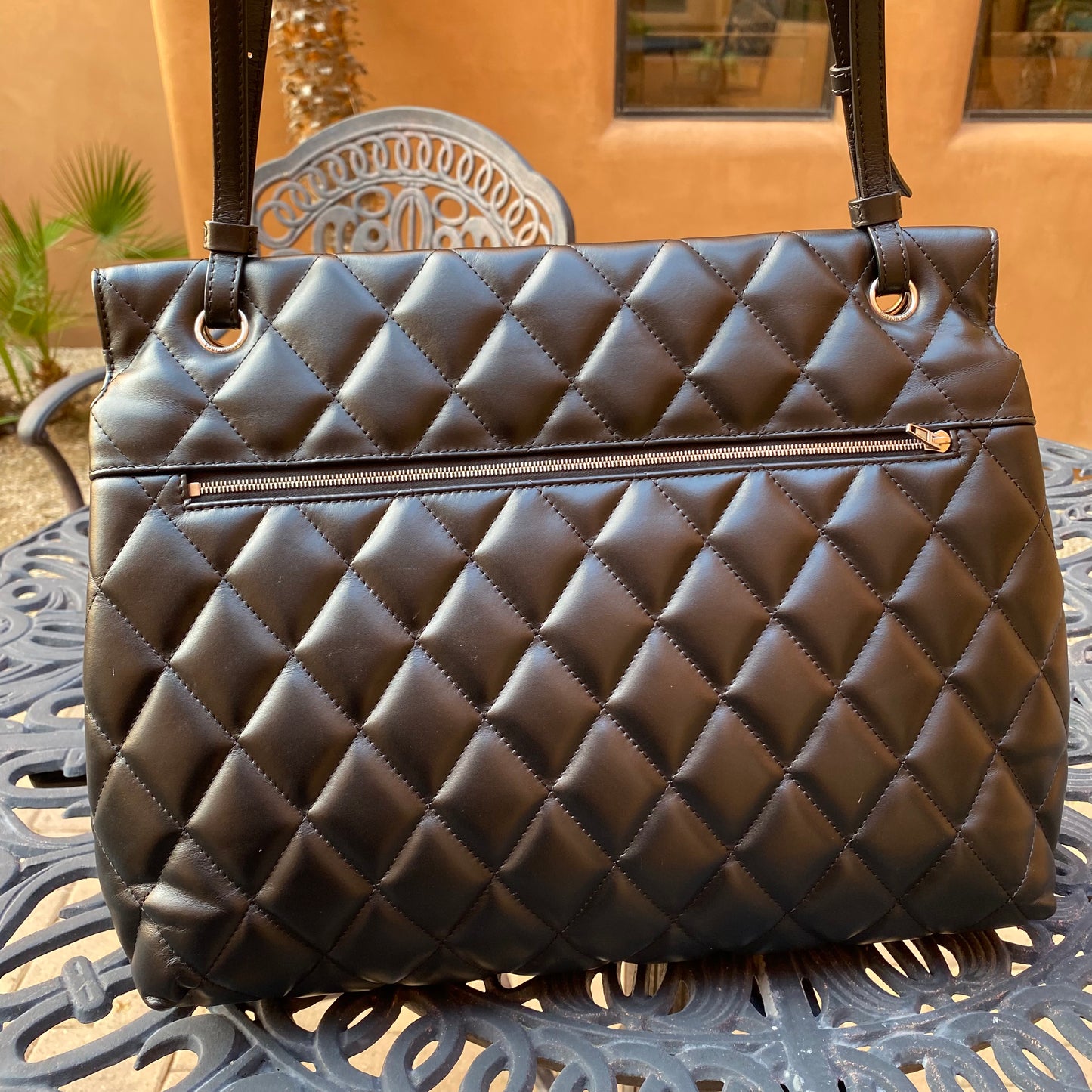 Balenciaga Large Touch Puffy B. Quilted Leather Shoulder Bag