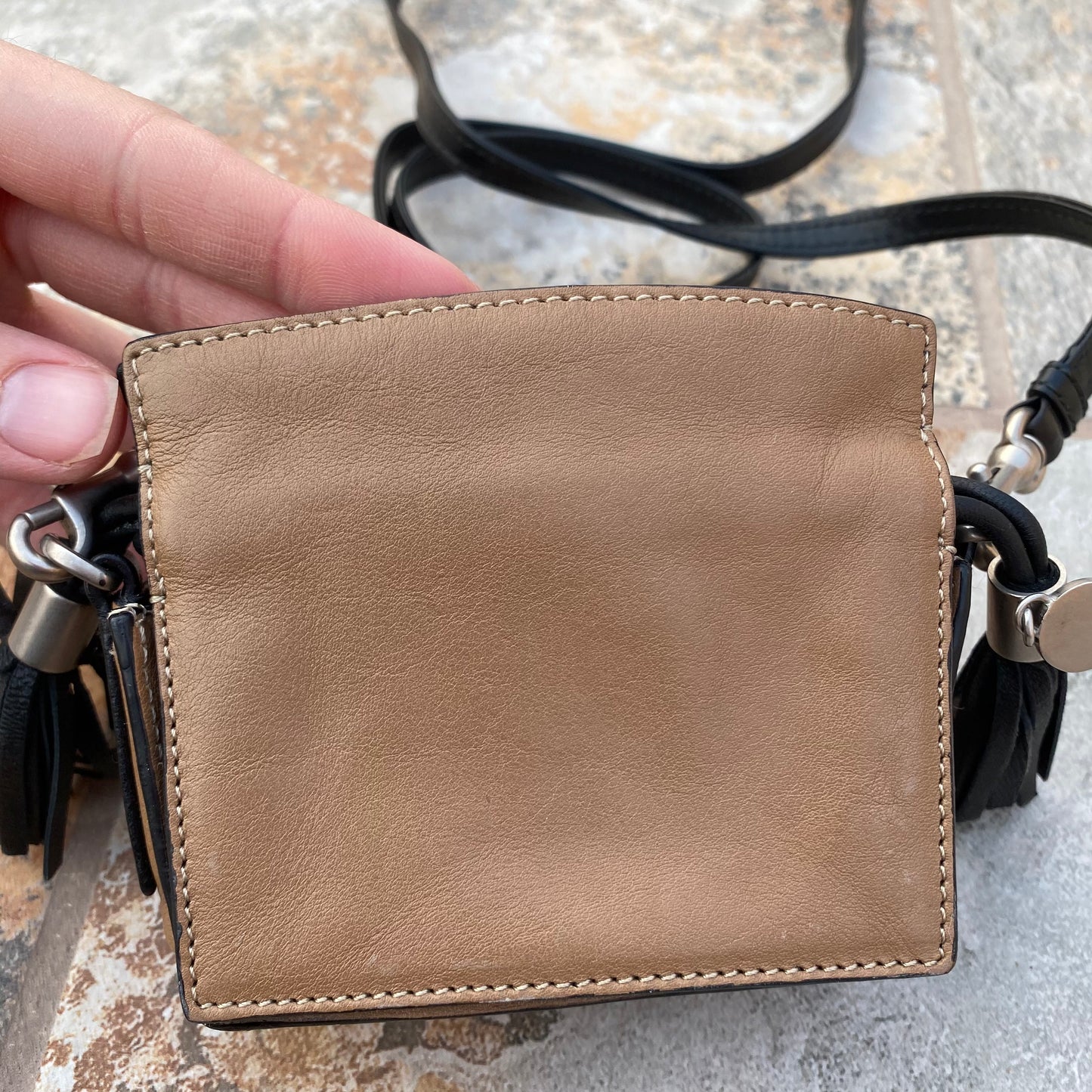 Loewe Calfskin Micro Flamenco Shoulder Bag