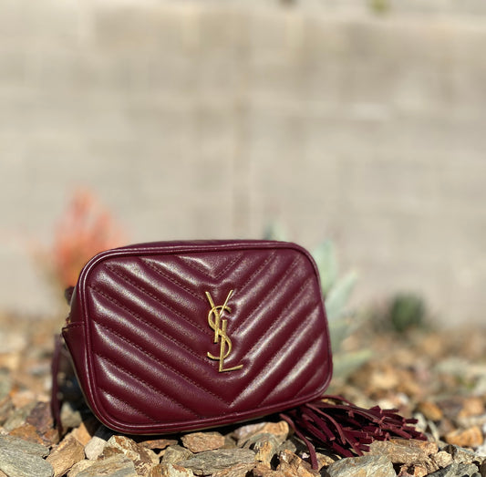 Saint Laurent Lou Belt Bag in Matelassé Leather