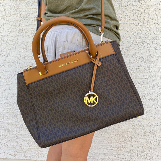 Michael Kors Gibson Large Satchel Crossbody