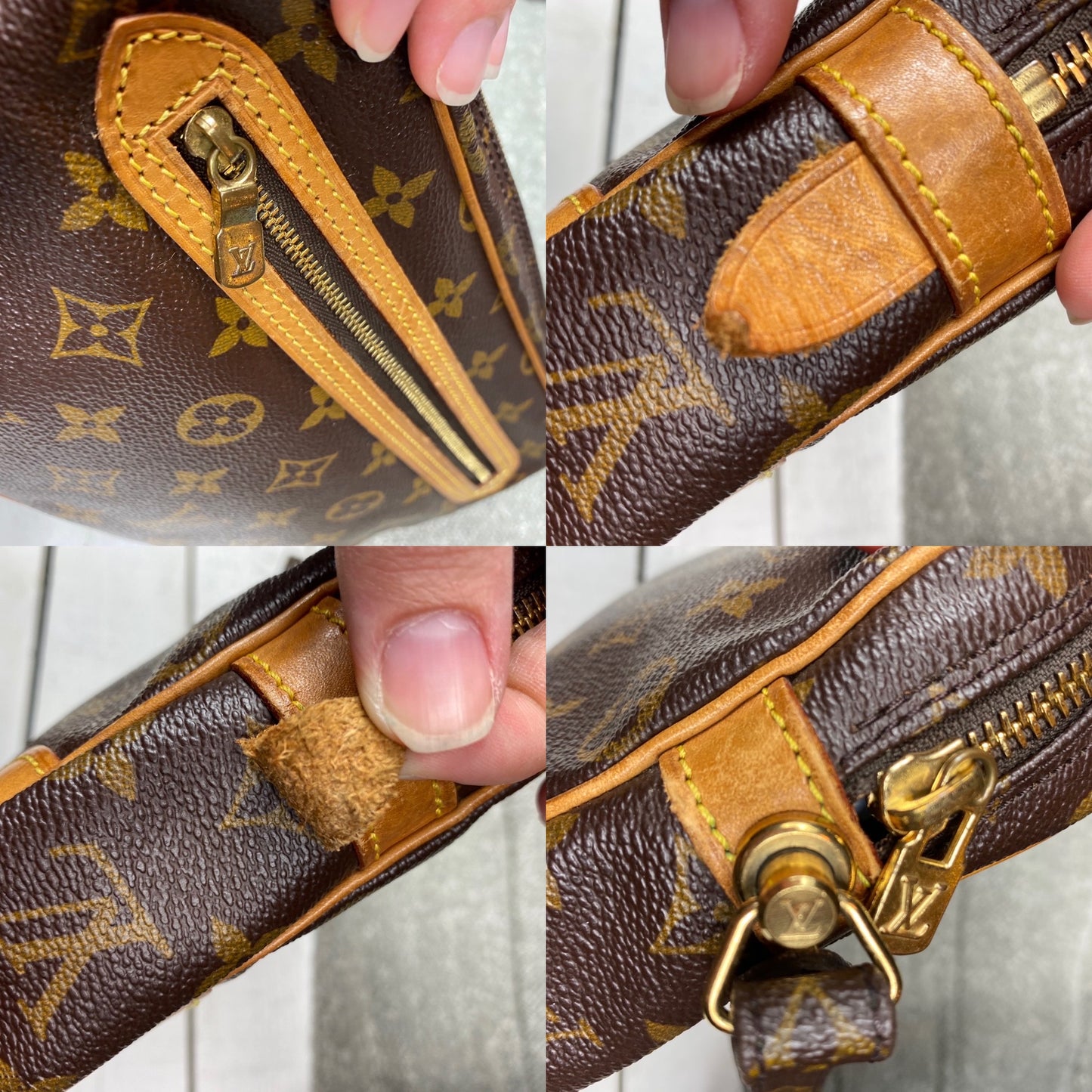 Louis Vuitton Marly Dragonne GM Wristlet Clutch
