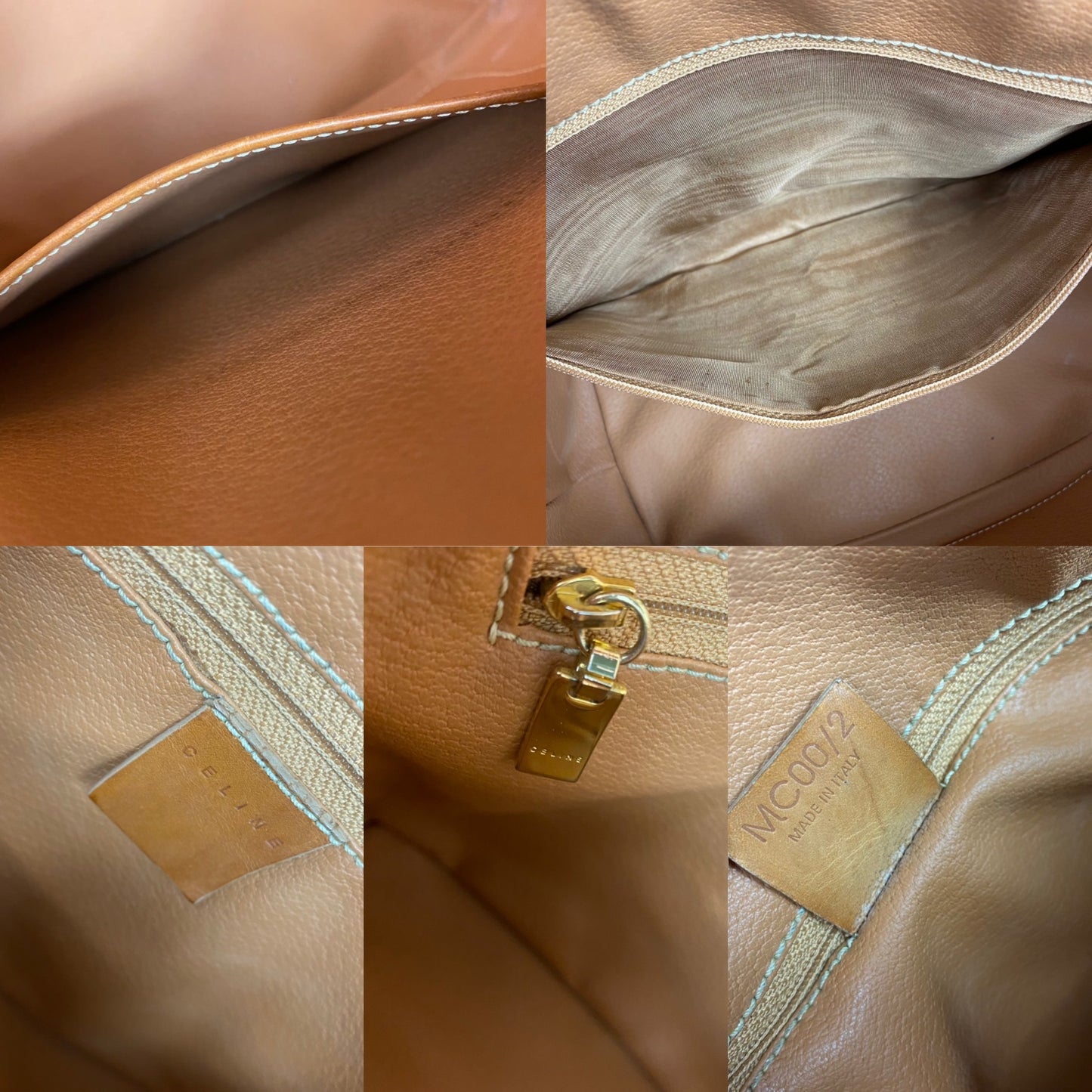 Celine Macadam Vintage Hobo Bag