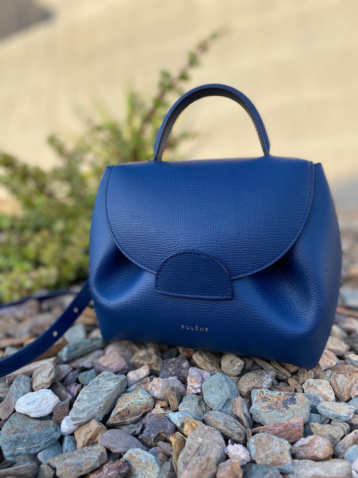 Polène Paris Numero Uno Nano Leather Crossbody