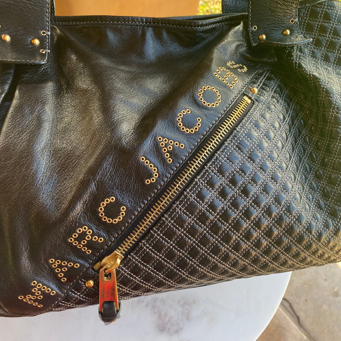 Marc Jacobs Irina Large Leather Tote