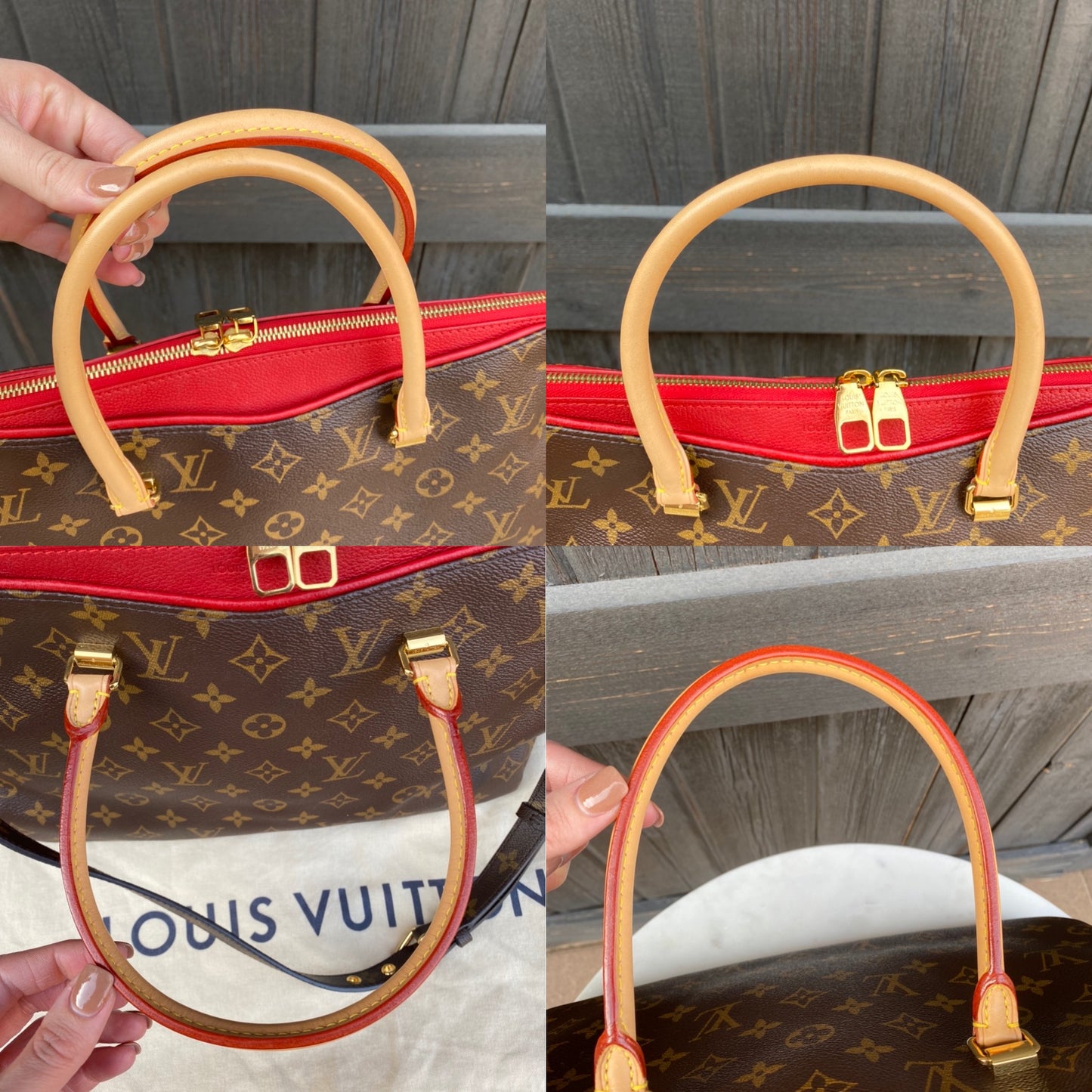 Louis Vuitton Pallas MM Shoulder Bag
